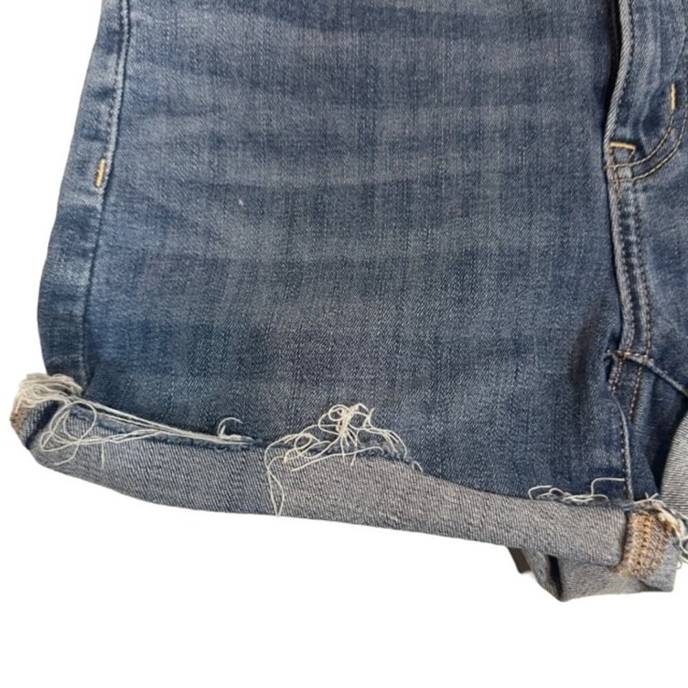 American Eagle Blue Cuffed Trim Basic Casual Deni… - image 3